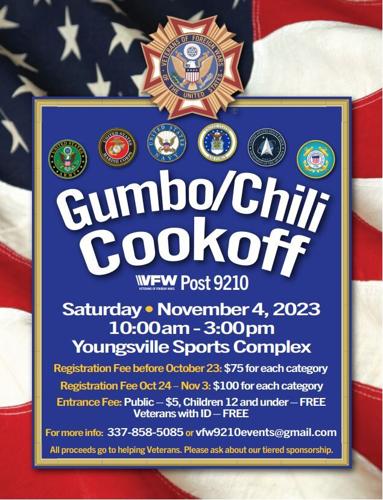 VFW Gumbo Cookoff Flyer