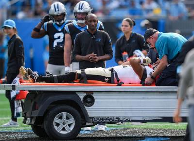 New Orleans Saints wide receiver Chris Olave released from hospital after suffering second concussion this season