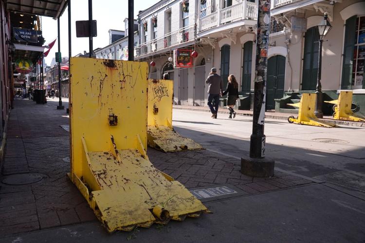 Barricades were supposed to keep Bourbon Street revelers safe. Here’s why they didn’t